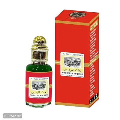 Jannat E Firdaus Firdos 12ml Rollon Attar Box Swiss Gold Long Lasting Attar Alcohol Free Pack