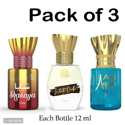 Shanaya, AQ Aqua, AQ 365 Attar Combo Pack of 3-5.5 ML Each-thumb0