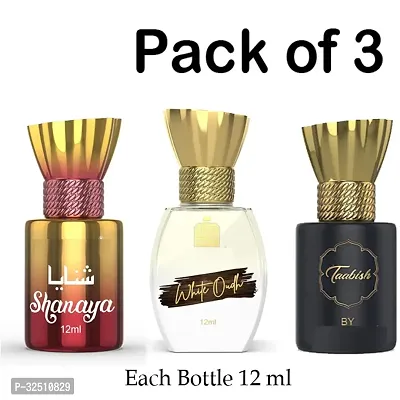 Shanaya,White Oudh,Oudh Al Hashmi Attar Combo Pack-12 Ml Each