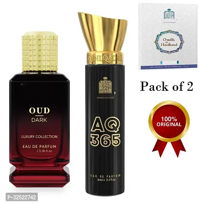 Shanaya  Oudh Al Hashmi Attar Combo Pack of 2-12ML Each-thumb0