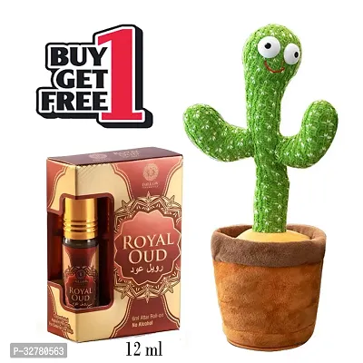 Alcohol Free Long Lasting Attar with Cactus Musical Toy Combo