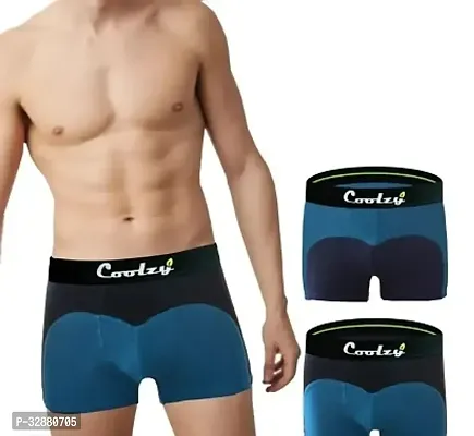 Multicolor Ultra Soft Underwear Trunk Pack of 2-thumb0