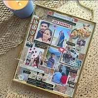 IDEAL VINTAGE FRAME FOR ARTISTS: If you are an artist, painter or DIY crafter, you will love these transparent glass photo frames! The frame is ideal for customized gifts for special occasions. Whethe-thumb1