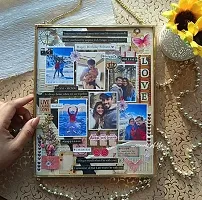 IDEAL VINTAGE FRAME FOR ARTISTS: If you are an artist, painter or DIY crafter, you will love these transparent glass photo frames! The frame is ideal for customized gifts for special occasions. Whethe-thumb3