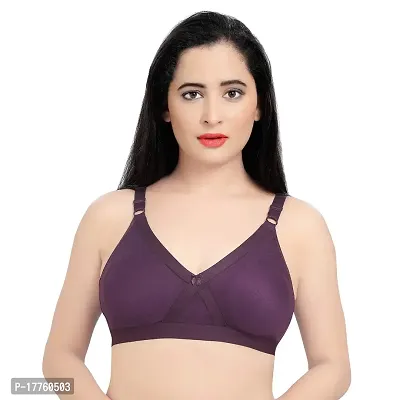 Tuck N Go Full Coverage Bra for Women| Non-Padded Non-Wired Double Layer Shaper Bras for Ladies  Girls