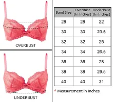 Tuck N Go? Bra for Women' s, T-Shirt Full Cup Double Layer Everyday Bra for Girls  Ladies with Beautiful Color Combination and Smooth fit-thumb3