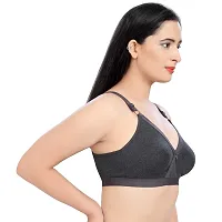 Tuck N Go Full Coverage Bra for Women| Non-Padded Non-Wired Double Layer Shaper Bras for Ladies  Girls-thumb1