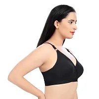 Tuck N Go Full Coverage Bra for Women| Non-Padded Non-Wired Double Layer Shaper Bras for Ladies  Girls-thumb1