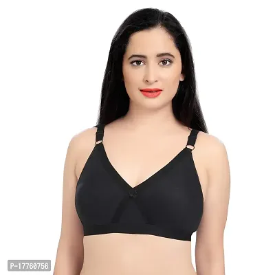 Tuck N Go Full Coverage Bra for Women| Non-Padded Non-Wired Double Layer Shaper Bras for Ladies  Girls