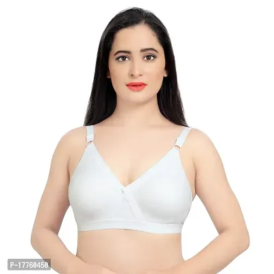 Tuck N Go Full Coverage Bra for Women| Non-Padded Non-Wired Double Layer Shaper Bras for Ladies  Girls
