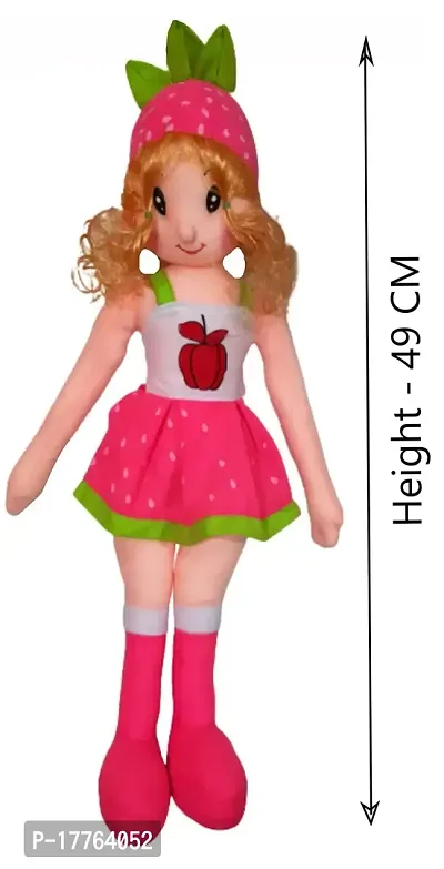 JOY STORIESreg; Beautiful Sweet Rag Baby Doll Soft Toy for Girls, Large Full Soft Body Fabric Doll for Kids-thumb2