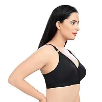 Tuck N Go Full Coverage Bra for Women| Non-Padded Non-Wired Double Layer Shaper Bras for Ladies  Girls (Pack of 2)-thumb3