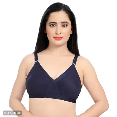 Tuck N Go Full Coverage Bra for Women| Non-Padded Non-Wired Double Layer Shaper Bras for Ladies  Girls-thumb0