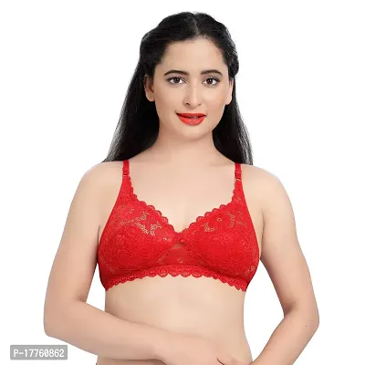 Non-Padded Soft Net Bra 