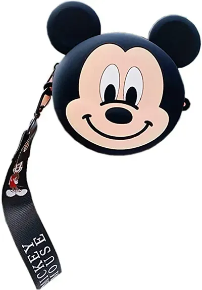 JOY STORIES? Mickey Minnie Purse Mouse Bag 2+ Years Adjustable Strap Kids Purse Toddler Children