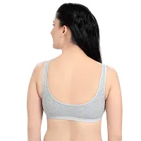 Tuck N Go Sports Bra for Women| Non-Padded Non-Wired V Shape Double Layer Shaper Bras for Ladies  Girls for Yoga, Gym, Sports-thumb2