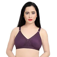 Tuck N Go Full Coverage Bra for Women| Non-Padded Non-Wired Double Layer Shaper Bras for Ladies  Girls (Pack of 2)-thumb2