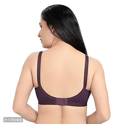 Tuck N Go Full Coverage Bra for Women| Non-Padded Non-Wired Double Layer Shaper Bras for Ladies  Girls (Pack of 2)-thumb2