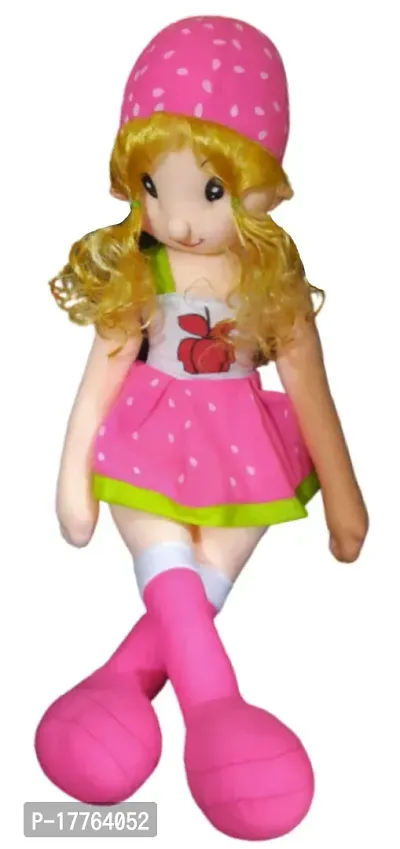 JOY STORIESreg; Beautiful Sweet Rag Baby Doll Soft Toy for Girls, Large Full Soft Body Fabric Doll for Kids-thumb0
