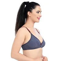 Tuck N Go? Bra for Women' s, T-Shirt Full Cup Double Layer Everyday Bra for Girls  Ladies with Beautiful Color Combination and Smooth fit-thumb1