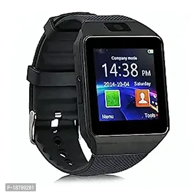 Bluetooth DZ09 Black Smart Watch Wrist Watch Phone with Camera  SIM Card Support-thumb0