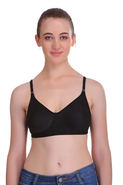 Clovia Womens Cotton Non-Padded Non-Wired Full Coverage Bra