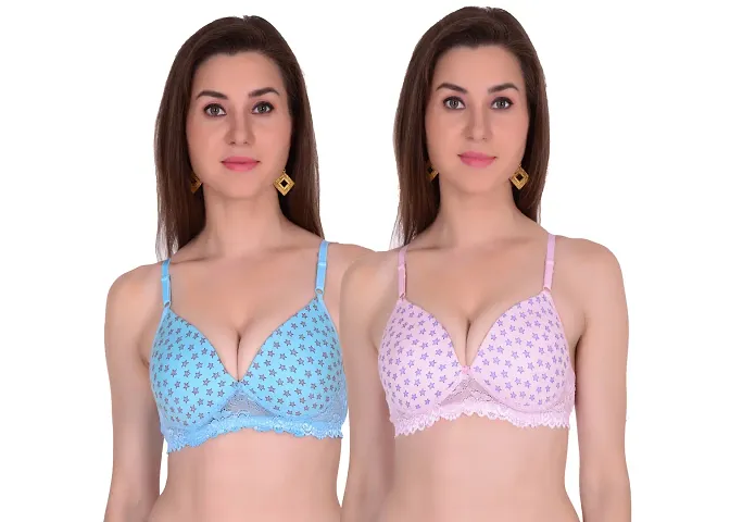 Buy Beautiful Padded Bra (Combo 3) Online In India At Discounted
