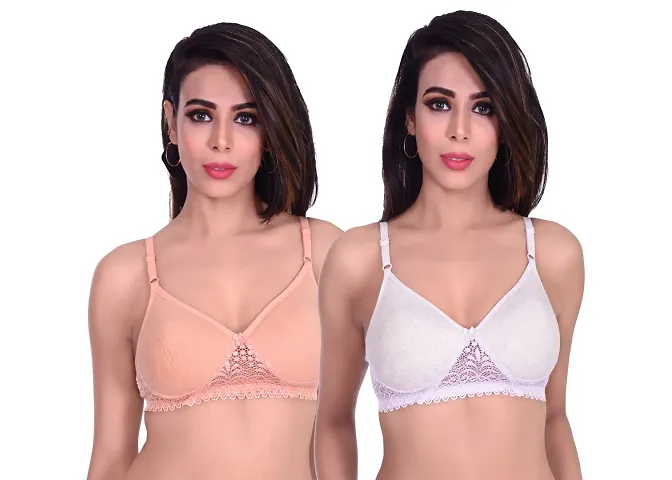 Chandni Padded Bra (Combo 2)