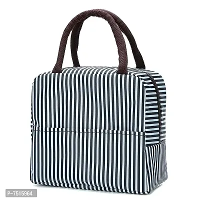 Multicoloured Canvas Striped Handbags For Women-thumb0