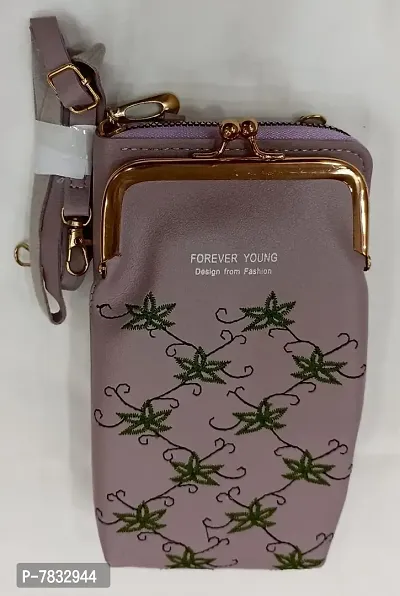 Women Crossbody Phone Bags Mobile Cell Phone Holder Pocket Wallet PU  Leather Pin | eBay