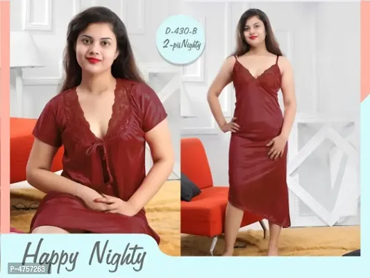 Just Launched 2-IN-1 Hosiery Night Gown and Robes-thumb0