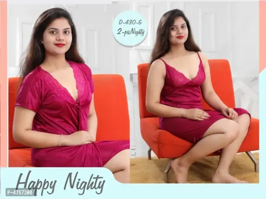 Just Launched 2-IN-1 Hosiery Night Gown and Robes-thumb0