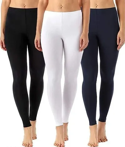 Combo of 3 Solid Leggings