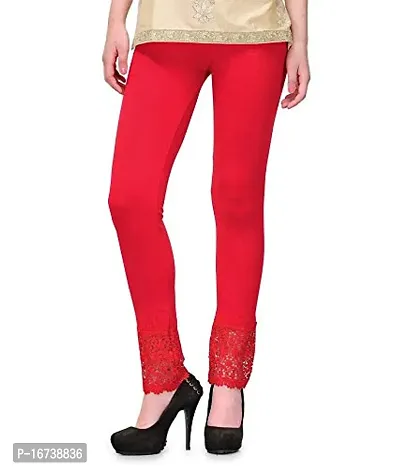 Bottom Lace/Net 3/4th leggings for girl's and women's-thumb4