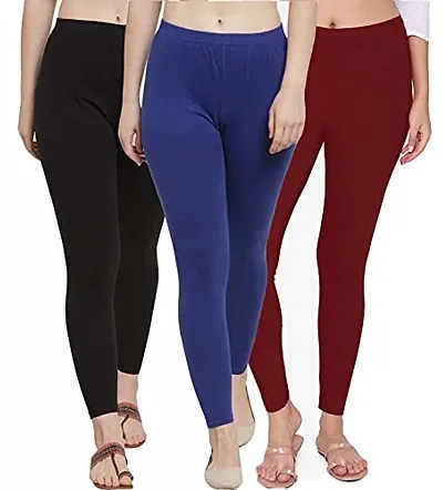 Leggings Combo for Women Pack of 3)