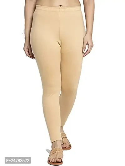 Womens Stretch Fit Cotton Lycra Leggings Pack of 2-thumb2