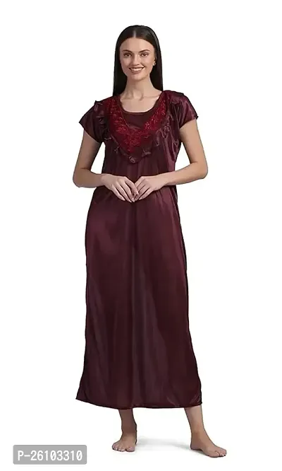 Classic Satin Nighty for Women