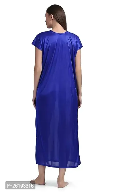 Classic Satin Nighty for Women-thumb3