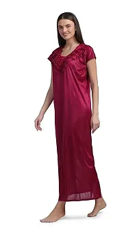 Classic Satin Nighty for Women-thumb4