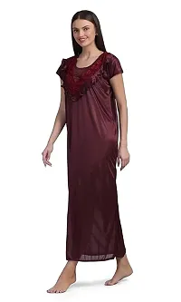 Classic Satin Nighty for Women-thumb4