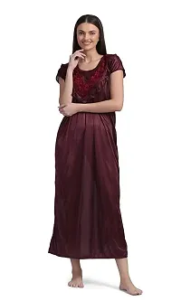 Classic Satin Nighty for Women-thumb2