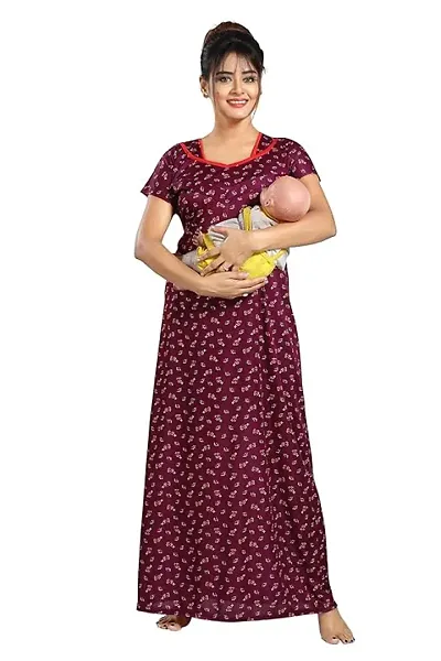 Sarina Feeding/Maternity Gown for Women