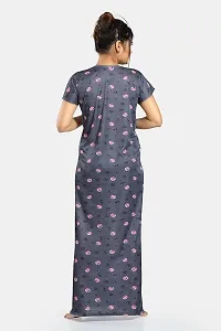 Printed Sarina  Feeding/Maternity Gown for Women-thumb1