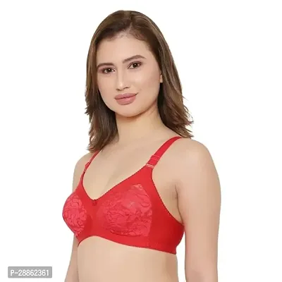 Women Net Non-Padded Wire Free Regular Bra Pack of 3-thumb2