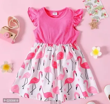 Stylish Cotton Printed Dresses For Girls