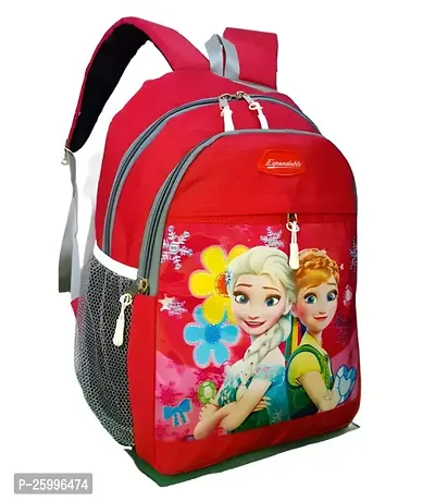 Stylish Graphic Printed Multicoloured Waterproof School Bags For Boys And Girls