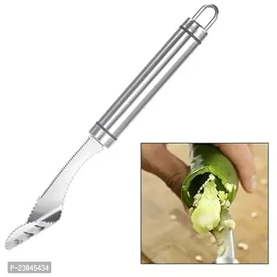 Stainless Steel Chili Corer Seed Remover Tool Deseeder Chili Corer Remover