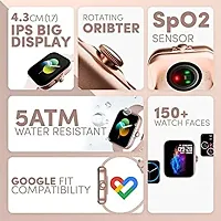 Modern Smart Watches for Unisex, Pack of 1, Assorted-thumb3