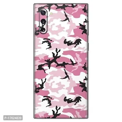 Shopymart Pink Camo Series Mobile Skin Compatible with Samsung Galaxy Note 10, Vinyl Sticker not Cover [Back, Camera and Side]