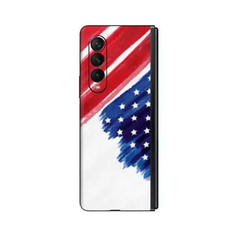 Shopymart Printed Mobile Skin, Phone Sticker Compatible with Samsung Galaxy Z Fold 3